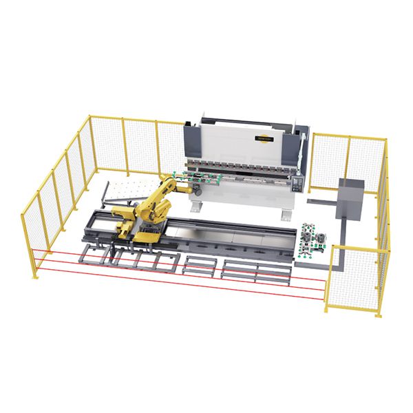 Mobile Robot Bending Cell